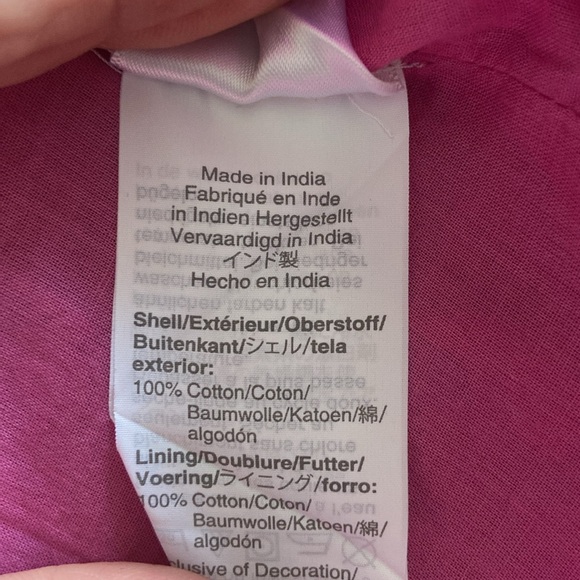 J CREW re-imagined line XS Lounging Cotton Caftan - Picture 8 of 8